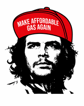 Make Affordable Gas Again Che Guevara Red T-shirt Maga hat