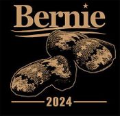 Bernie 2024 Gloves T-shirt Black