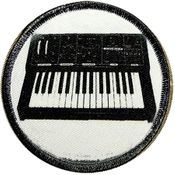 Moog Keyboard 3 inch round patch