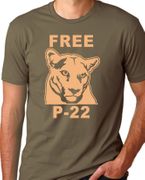 Military Green Olive Free P-22 T-shirts can be ordered online here: