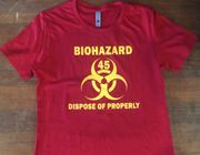 Biohazard 45 t-shirt 