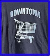 Downtown Shopping Cart T-shirt