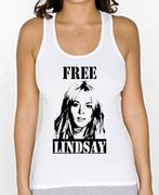 Free Lindsay American Apparel Boy Beater Tank Top