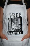 Free Martha Stewart Apron - Jailbird Design (with free bumper sticker)