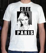 Free Paris Hilton Mugshot T-shirt