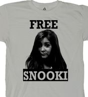 Free Snooki Mugshot Photo T-shirt