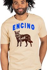 Encino Coyote Los Angeles City Neighborhood Tan T-shirt