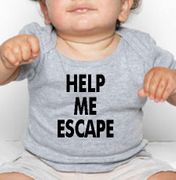 Help Me Escape American Apparel Baby Infant T-shirts