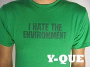 I hate the Environment T-shirts and other funny t-shirts with geek humor