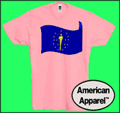 Indiana State Flag T-shirt