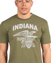 Indiana State Harris Walz 2024 Campaign American Eagle T-shirt