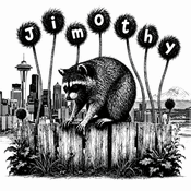 Jimothy of Ballard Seattle Area Raccoon with Short Spine Syndrome t-shirt code d183ebd829b