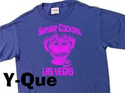 Las Vegas Buffets Shrimp Cocktail Navy Blue T-shirt