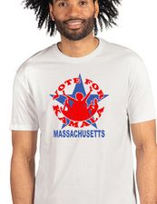 Massachusetts Harris 2024 Vote for Kamala Rally White T-shirt