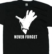 Michael Jackson Never Forget Glove T-shirt