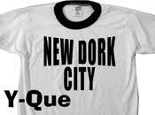 New Dork City American Apparel NYC Parody T-shirt 2410