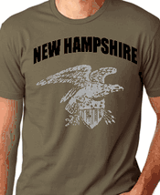 New Hampshire T-shirts  State and City Names
