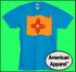 New Mexico State Flag Cotton Tee Shirts - Made in USA  w/ optional custom t shirt printing