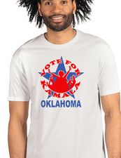 Oklahoma Harris 2024 Vote for Kamala Rally White T-shirt