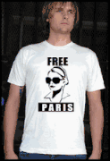 On any color Free Paris Hi-Contrast Print