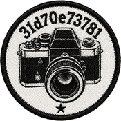 Patch 3 inch round 35mm camera 31d70e73781