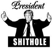 President Shithole T-shirt