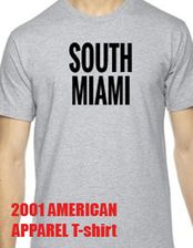 South Miami American Apparel T-shirts Wholesale Blank Shirts Florida