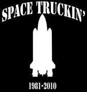 Space Truckin' T-shirt Commemorative Space Shuttle NASA t-shirts