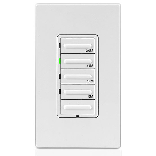 Leviton LTB30-1LZ Timer Decora Preset 5-10-15-30 Minutes Countdown