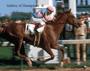 1986 Kentucky Derby Winner - Ferdinand - Willie Shoemaker Jockey