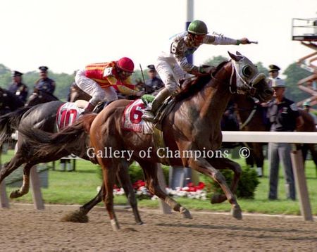1996 Belmont Stakes Winning Race Horse Editor's Note