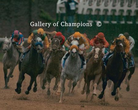 1997 Kentucky Derby - The Charge For Home - Picture Shipped Free