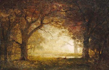 Albert Bierstadt - Forest Sunrise - Multiple Sizes