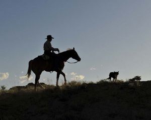 Amanda Lee Smith - Sunset Ride - Western Art Print