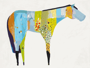 Anthony Grant - Horse No. 27 - Abstract Horse Art