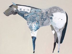 Anthony Grant - Horse No. 34 - Abstract Horse Art