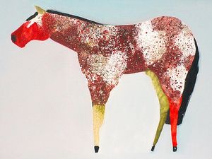 Anthony Grant - Horse No. 39 - Abstract Horse Art