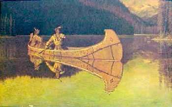 Arnold Friberg - In the Waters of Manitou - Limited Edition Print