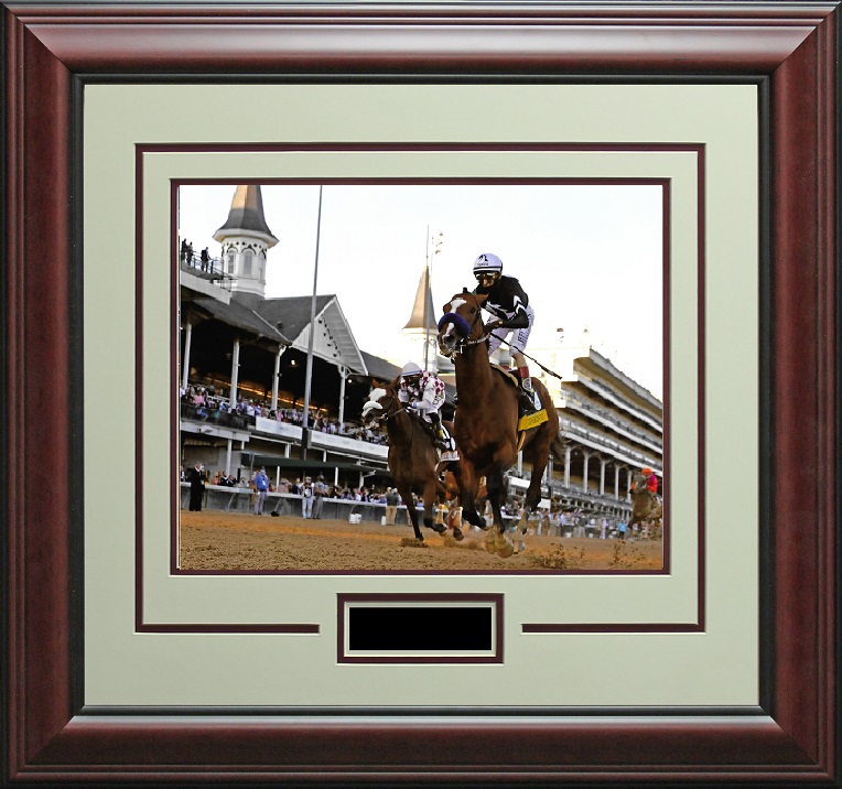 2020 Kentucky Derby Winner Authentic Twin Spires Framed Photo