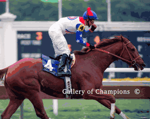 Azeri Photo - 2002 Breeder's Cup Distaff Winner