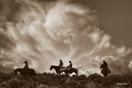 Barry Hart - Big Sky - Western Print - Canvas Options
