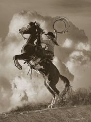 Barry Hart - Buckeye Beauty - Western Print - Canvas Options
