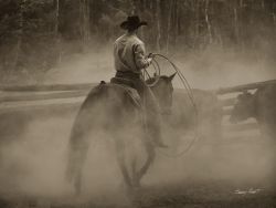 Barry Hart - Lost Canyon Cowboy #2 - Cowboy Print - Canvas Options