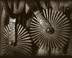 Barry Hart - Spanish Spurs - Western Print - Canvas Options