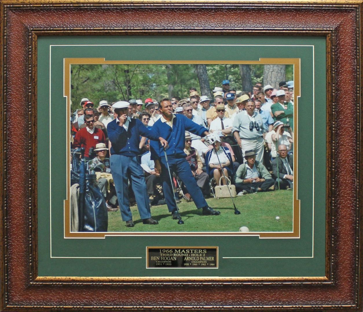 Ben Hogan & Arnold Palmer 1966 Masters