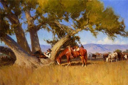 Bill Anton - Cottonwood Dreams - Canvas Giclee UNAVAILABLE