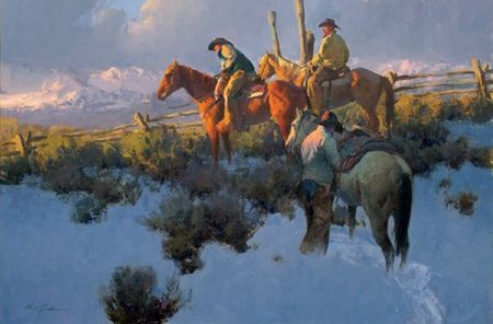 Bill Anton - Warming Up - Canvas Giclee