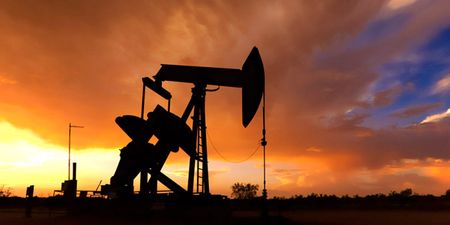 Bob Callender - Silhouette - Oilfield Print