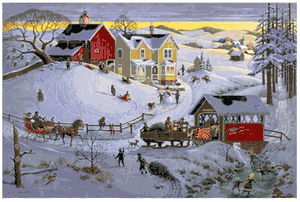 Bob Pettes - Christmas Time - Nostalgic Winter Print UNAVAILABLE
