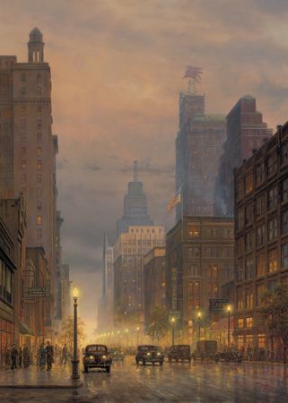 Clinton Broyles - Historic Main Street of Dallas - Limited Edition
